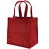 Borsa in Juta naturale Rossa