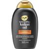 OGX Balsamo Hydrate & Defrizz + Kukui Oil, Balsamo capelli crespi con Olio di Kukui, Trattamento districante capelli ricci e mossi efficace contro umidità ed effetto crespo, 385 ml