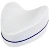 LEOFLA Cuscino Per Dormire Gambe Memory Foam Supporto Ortopedico Ginocchia E Schiena