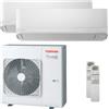 Toshiba Condizionatore Toshiba NEW SEIYA dual split 16000+16000 BTU inverter A unità esterna 10,0 kW codice prodotto RAS-5M34U2AVG-E-RAS-B16E2KVG-E-2