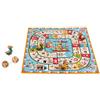 Janod - Carrousel Game of the Goose - Family Game - Wooden Figurines - For children from the Age of 4, J02743