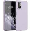 kwmobile Custodia Compatibile con Xiaomi Redmi Note 10 5G Cover - Back Case per Smartphone in Silicone TPU - Protezione Gommata - lavanda