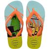 Havaianas Minecraft, Infradito Unisex - Bambini, Multicolore (Bianco/Corallo), 23/24 EU