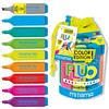 Mitama Set Evidenziatori Fluo MITAMA - Kit 10 Evidenzitori Colorati - Punta Scalpello 5mm - Pennarelli, Evidenziatori Scuola - Bambini, Ragazzi