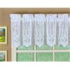 Today's Curtain Hopewell - Mantovana in pizzo 30,5 cm, bianco, 147 x 30 cm (l x L)