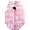 Zerodis Cappotto per animali domestici Cappotti caldi per cani Inverno Autunno Cappotti di cotone Caldo gatto cane Abbigliamento per animali domestici Abiti (M-rosa)