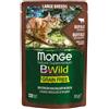 Monge B Wild Grain Free Bufalo Con Ortaggi Cibo Umido Per Gatti Adulti E Cuccioli Taglia Grande 85g Monge Monge