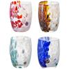Albero Shop Capri Bicchiere Acqua 36,5 Cl Set 4 Pz In Vetro Multicolore