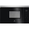Electrolux PRONTA CONSEGNA - Electrolux Microonde con grill MQ818GXE finitura vetro nero da 60 cm