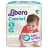 ESSITY ITALY SPA LIBERO COMFORT 5 PANNOLINO PER BAMBINO TAGLIA 10-14KG 24 PEZZI