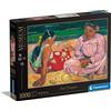 Clementoni- Museum Collection-Gauguin, Femmes De Tahiti-1000 Pezzi Adulti, Arte, Puzzle Quadri, Dipinti Famosi, Made in Italy, Multicolore, 39762