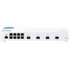 QNAP 8PORT 1GBPS, 4PORT 10GBE SFP+, WEB MANAGED SWITCH