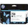 HP 728 Cartuccia inchiostro Nero opaco a base di pigmento per stampanti inkjet, originale, 130 ml.