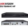 Hikvision NVR 4 Canali + Hard disk 1TB - DS-7604NI-K1/4P