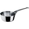 Alessi 90107/20 T La Cintura di Orione Casseruola Conica o Sauteuse, in Trilamina/AISI 430, Alluminio, Acciaio Inossidabile 18/10