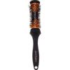 Denman (Small) Thermo Ceramic Hourglass Hot Curl Brush - Hair Curling Brush for Blow-Drying, Straightening, Defined Curls, Volume & Root-Lift - Orange & Black, (DHH2)