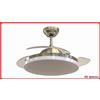 FARO Nias 33472 Ventilatore da Soffitto Senza Luce Nichel