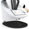 Siegvoll Tavola Scorrevole per Bimby TM6 TM5 in Acrilico, Vassoio Scorrevole per Thermomix, Facile da Spostare (Nero) | Spostamento senza sforzo grazie al tagliere e al cursore in acrilico, nero lucido, accessorio per Thermomix TM6 e TM5