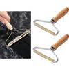 SUOXU Levapelucchi,peli di animali rimozione dei dell'animale domestico, rimozione della lanugine portatile dei vestiti del rullo di lanugine Fuzz Rasoio, ripristina i vestiti e tessuti Divano (Wood-2PCS)