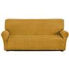 Corredocasa Copripoltrona, Copridivano 2 posti, 3 posti, 4 posti Imperiale in Tessuto Elasticizzato e Resistente Disponibile in vari Colori (Oro, 3 Posti)