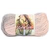 Lion Brand Yarn Scarfie Bulky - Gomitolo di filato (1 matassa), rosa/argento