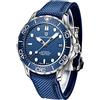 RollsTimi Orologio meccanico da uomo Lancetta delle ore Orologio da sub in acciaio luminoso Movimento giapponese Vetro zaffiro Calendario Display Fashion Business NH35 Orologio 1667