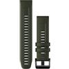 Garmin Garmin Cinturino quickfit 22 in silicone 22mm verde scuro