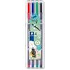 STAEDTLER triplus fineliner 334 - 4 colori, 0,3 mm, triangolare