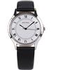 Sekonda 3022 - Orologio da polso da uomo, cinturino sintetico, colore nero, Nero/argento, Colore: RAL