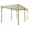 FAR Pergola pergolato struttura gazebo in legno tettoia giardino esterno 3x6 mt 547