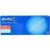 ALLIANCE HEALTHCARE IT.DIS.SpA SIRINGA PER INFUSIONE E IRRIGAZIONE ALVITA 2,5 ML CON AGO 23 GAUGE 1 1/4 0,6X30MM 10 PEZZI
