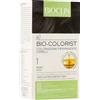 IST.GANASSINI SpA BIOCLIN BIO COLOR FAST&PERFECTION 1,0 NERO CREMA COLORANTE 60 ML + RIVELATORE IN CREMA 60 ML + BIO COLOR SHAMPOO 10 ML + BIO COLOR MASCHERA 10 ML