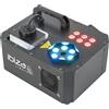 Ibiza MACCHINA DEL FUMO SMOKE MACHINE 1000w CON 12 LED DA 3W RGB RADIO COMANDO NO DMX
