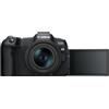 Canon EOS R8 + RF 24-50mm F4.5-6.3 - Fotocamera Digitale Mirrorless - Sensore CMOS Full-Frame da 24,2 MP - Dual Pixel CMOS AF II - Composizione Integrata - Touchscreen LCD - Compatibilità UVC/UAC