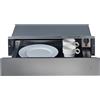 Whirlpool Cassetto Scaldavivande Scaldapiatti Capacità 20 Litri Termostato regolabile Larghezza 60 cm colore Inox - WD 142 IX