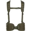 GILET TATTICO SOFTAIR MOLLE TACTICAL BELT WITH SUSPENDERS OD 101 INC 129781