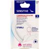 Setablu compresse oculari, sensitive, per uso oftalmico 5 pezzi 6,5 x 9,5