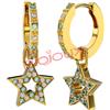 Sanico BJT282 ORECCHINI GINEVRA 12 GOLD PLATED
