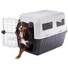 Ferplast Trasportino per Cani Grandi ATLAS 80 PROFESSIONAL, Box per Trasporto cane Grande con Ciotola e Accessori, Chiusura di sicurezza, Griglie per l'aerazione, 80 x 118 x h 88 cm.