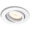 Philips Lighting Philips LED Enneper Faretto da Incasso, Attacco GU10, Bianco, Lampadina Non Inclusa