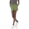 Amazon Essentials Pantaloncini Kaki con Cucitura Interna da 9 cm a Vita Medio Alta Donna, Verde Oliva, 50