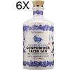 (6 BOTTIGLIE) The Shed Distillery - Gunpowder Irish Gin - CERAMIC LIMITED EDITION - 70cl