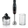 Bosch Frullatore Bosch a immersione 1000W 500ml Nero/acciaio inossidabile [MSM4B620]