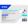 Rotolo di carta continua adesiva Premium Matte 102x35mt ORIGINALE EPSON TM‐C3500 C33S045419