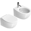 Catalano Sanitari sospesi Catalano Italy 52 vaso New Flush, bidet e coprivaso rallentato