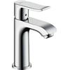 hansgrohe Metris Miscelatore monocomando lavabo 100 lavamani con saltarello, cromo, 31088000
