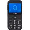 Alcatel 2020X - Telefono Cellulare, Display 2.4 a colori, Tasti Grandi, Tasto SOS, Basetta di ricarica, Bluetooth, Fotocamera, Metallico Argento [Italia]