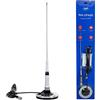 PNI Antenna UHF PNI UF400, 47 cm, 430-470 MHz, con base magnetica 120 mm