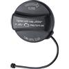 Pindex Carburante Tappo Serbatoio Coperchio Benzina 16117222391 Fit per BMW per E39 E46 E60 E90 E92 X3 X5 Serie 3 Serie 5 6 7, Nero