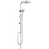 DP Griferia DP grifería Top Senior doccia senza rubinetto (asta estensibile, colore argento